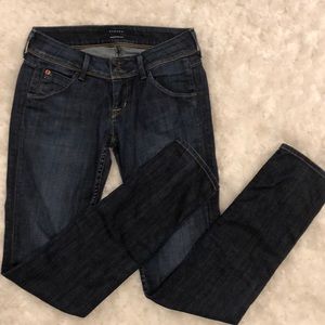 Hudson skinny jeans.  Size 26.